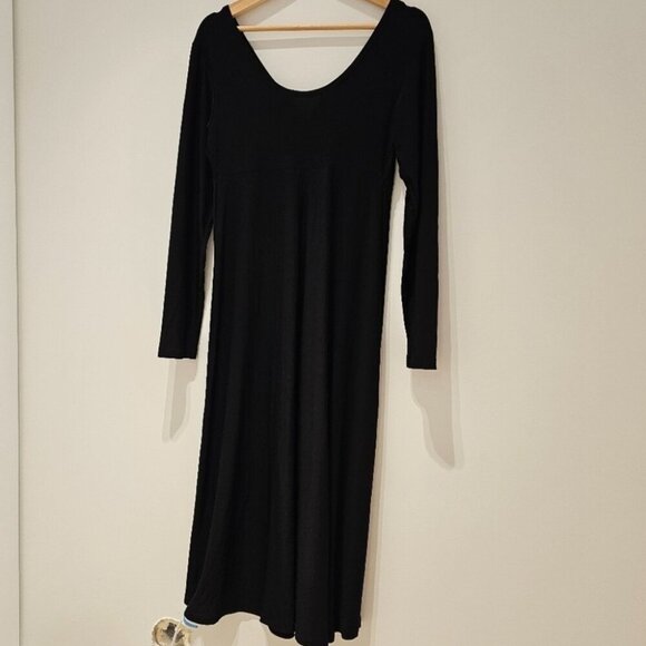 Sympli Black Stretch Dress 10 - Picture 4 of 8